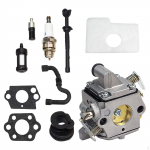 Karbiuratorius tinka MS170 017 018 1130-120-0603 su oro filtru kuro žarna uždegimo žvakė Carb
