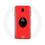 Coque pour Samsung Galaxy S4 Squid Game masque triangle
