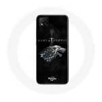 Coque pour Xiaomi Redmi 9C Game of Thrones Saison 8 Le Tr&ocirc;ne de Fer La maison Stark Logo L'hiver arr