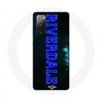 Coque pour Samsung Galaxy S20 FE Riverdale S&eacute;rie Logo bleu