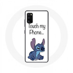 Coque pour Oppo A16 Lilo et Stitch mignon Fond blanc