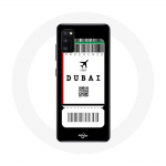 Coque pour Oppo A16 Billet d'avion Dubai