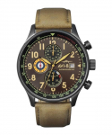 Vyri&scaron;kas laikrodis AVI-8 Hawker Hurricane Chronograph Quartz AV-4011-0E žalia