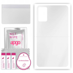 apgo Ultra Clear Protective Skin Sticker for the back compatible with TCL 403, Wrap Film, Hydrogel Film, Flexible, Soft TPU with positioning layer eas