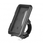 Vandeniui atsparus dviračio / motociklo telefono pasukamas laikiklis 360 vairas, galinio vaizdo dėklas, telefono atrama GPS laikiklis B