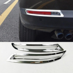 2 Vnt ABS Chromas Galinis rūko žibintas Rėmas galinis žibintas Dangtis VW Volkswagen Tiguan 2010 2011 2012 2013 2014 2015 m.