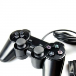 Shock Wired Controller Dual Vibration Gamepad, skirtas PS2 Naujas &scaron;aunus žaidimų pultelis