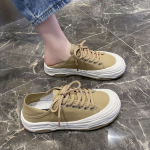 Moteri&scaron;ki Batai Žemi Drobės Moteri&scaron;ka Avalynė Auk&scaron;ta Ant Platformos Apvalus Pir&scaron;tas 39 Korėjieti&scaron;ki Stilingi Pasiūlymas Originalūs Rudens Laisvalaikio Su A 40