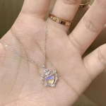 &Scaron;irdies karoliai Paprasti karoliai vakarėlio papuo&scaron;alai Dovana Saldi eleganti&scaron;ka raktikaulio grandinė