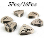 5 vnt. Metalinis gitaros plektras 0,3 mm Plonas Patvarus Spalvotas Profesionalus Bosinis Ukulele Gitaros Plektras 5pcs