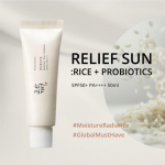 Joseon Relief Saulės grožis: Ryžiai + Probiotikai SPF50+ PA++++ 50ml