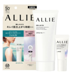Allie Beauty Gel Sun Cream 90g + Primer 5g SPF50+PA++++ Vandeniui atsparus gray