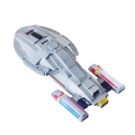 BuildMoc Technical Voyager Star Trek Žvaigždžių laivo modelio konstravimo kaladėlės Surinkimo kaladėlės Vaikams Edukaciniai &bdquo;pasidaryk pats&ldquo; žaislai Berniuko gimtadienio dovanos