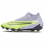 Nike Phantom GX Pro DF FG vyri&scaron;ki sportbačiai, mėlyni, gelsvai violetiniai, DD9465-705 44.5