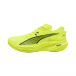 Puma Deviate Nitro 3 Geltonas Signalas Juodi Vyri&scaron;ki Bėgimo Bateliai 309707-14 40