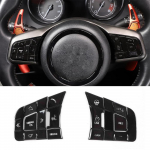 Juodo lydinio mygtukas ant vairo, skirtas Jaguar XE XF F-PACE F-TYPE 2013-2023