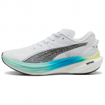Puma Deviate Nitro 3 Universalūs Patogūs Patvarūs Kvėpuojantys Žemi Bėgimo Bateliai Vyri&scaron;ki Sportbačiai Balti 309707-29 39