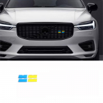 VOLVO Vidurinės grotelės dekoratyvinė juostelė xc60 s90 xc40 xc90 v40 s60 v60 v90 v60CC V90CC Automobilio priedai lipdukas v90
