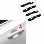 For Volvo xc90 xc60 s90 v90 door handle decoration black car sticker car accessories V90 2016-2024