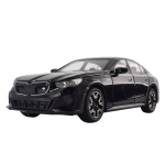 Mano automobilis 1:24 mastelio metalinis BMW i5 M60 modelis Kolekcionieriaus figūrėlė - Juoda gray