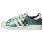Adidas Originals x Anthony Edwards SUPERSTAR Skateboard Shoes Men's Green White KI6583 43⅓