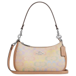 Coach Teri Peties rankinė Rainbow Signature drobė CDA91-SVSAS Basic Set (Bag+Dust Bag)