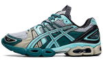 ASICS UB3 S Gel Nimbus 9 Kiko Kostadinov Piedmont Grey Aruba Blue 1201A442-020 43.5