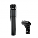 SHURE SM57 Rankinis Karaoke Mikrofonas su Triuk&scaron;mo Slopinimu