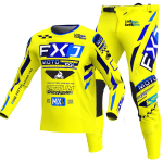 NAUJAS 2026 FXJ enduro motocross mar&scaron;kinėlių ir kelnių mx įrangos komplektas motociklininko drabužiai mtb carracing kostiumas Off Road įranga S - 30 mėlyna