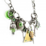 Les Tr&eacute;sors De Lily [E0693] - Collier Cr&eacute;ateur 'Tour du Monde' Vert
