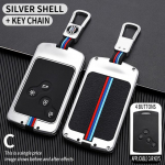 Cinko lydinio 4 mygtukų automobilio raktų dėklo dangtelis, skirtas Renault Duster Captur Clio Logan Megane 1 2 3 Koleos Scenic Cover Keys Priedai