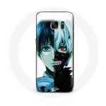Coque pour Samsung Galaxy S6 Tokyo Ghoul Visage Moiti&eacute;