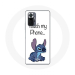Coque pour Xiaomi Redmi Note 10 Pro Lilo et Stitch mignon Fond blanc balta