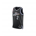 Nike NBA LA Clippers Kawhi Leonard Dri-FIT mar&scaron;kinėliai Juodi Unisex Streetwear DO9596-010 M black