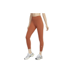 Nike One Solid Greitai džiūstantys auk&scaron;tu liemeniu devynių ta&scaron;kų sportiniai tamprūs leginsai Moteri&scaron;ki leginsai Sunrise-Red FN3233-825 M