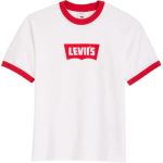 Levis Beyonc&eacute; Bendradarbiavimas SS25 Logotipo Spaudinys Kontrastingas Briaunotas Apykaklės Laismi Trumpomis Rankovėmis Mar&scaron;kinėliai Vyri&scaron;ki Mar&scaron;kinėliai 004AU-0001 M