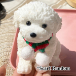 Didelis Squishy žaislas Squishies &Scaron;uo Kawaii &Scaron;uo Streso mažinimo žaislas Suspaudžiami žaislai Mielas Teddy &scaron;uniukas Vakarėlio reikmenys Žaislai berniukams mergaitėms balta