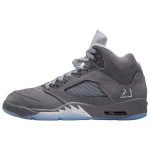 Jordan Air Jordan 5 Mid top Vintage Basketball Shoes Men's Gray DD0587-002 44