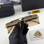 MAYBACH Prabangus prekės ženklas Saulės akiniai Vyrams ir moterims Klasikiniai akiniai nuo saulės Auk&scaron;tos kokybės akiniai Pilotiniai akiniai UV 400 Apsauga 81131 No Case