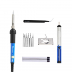 Lituoklis 110V 220V 60W reguliuojamos temperatūros lituoklio rankenos remonto komplektas