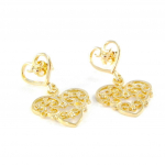 Les Tr&eacute;sors De Lily [F6273] - Boucles Plaqu&eacute; Or 'Alexandrie' auksas