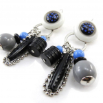 NOA [J3145] - Dormeuses Cr&eacute;ateur 'Pimprenelle' bleu noir mėlyna