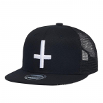 NORTHWOOD 2 spalvų vasarinė tinklinė skrybėlė Orui pralaidi 3D siuvinėjimo hiphopo kepuraitė vyrams Snapback 55-61 cm balta