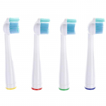 4X elektrinių dantų &scaron;epetėlių galvutės, skirtos Philips Soni Care Sensiflex Hx-2012Sf