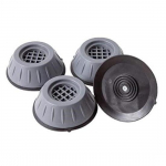 4 vnt. Antivibraciniai pėdų pagalvėlės Guminės kojos Slipstop Tylus slydimo pakėlimo kilimėlis skalbimo ma&scaron;inai Atramos slopintuvai Stovo priedai 4Pcs