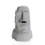 Kūrybinė audinių dėžutė Auk&scaron;tos kokybės audinių dėžutė, kvadratinė Moai formos Velykų salos akmens statulos buitinė audinių dėžutė balta