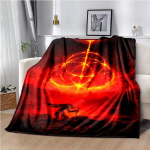 Individualizuota Elden Ring Antklodė Sutepta Spausdinti Flanelinė Antklodė Ranni Mink&scaron;ta &Scaron;ilta Lovoms I&scaron;meta sofos Užvalkalas Lovatiesė 150x180cm