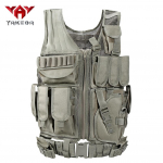 Lauko tinklinis kvėpuojantis treniruoklis daugiafunkcinis &bdquo;Forces Armor CS&ldquo; lauko taktinis vir&scaron;utinis dangtelis One size fits all adjustable in size juoda