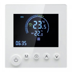 Programuojamas Smart Wall termostatas NTC jutiklis LCD ekranas Jutiklinis mygtukas Elektrinis &Scaron;ildymas &Scaron;iltos grindys W-2