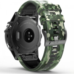 Keičiama 22 mm 26 mm Quickfit kamufliažinė silikoninė apyrankė skirta Garmin Epix Gen 2 Fenix ​​7X 7 6X 6 Pro 5 5X Plus apyrankių dirželiai 22mm Epix Gen 2